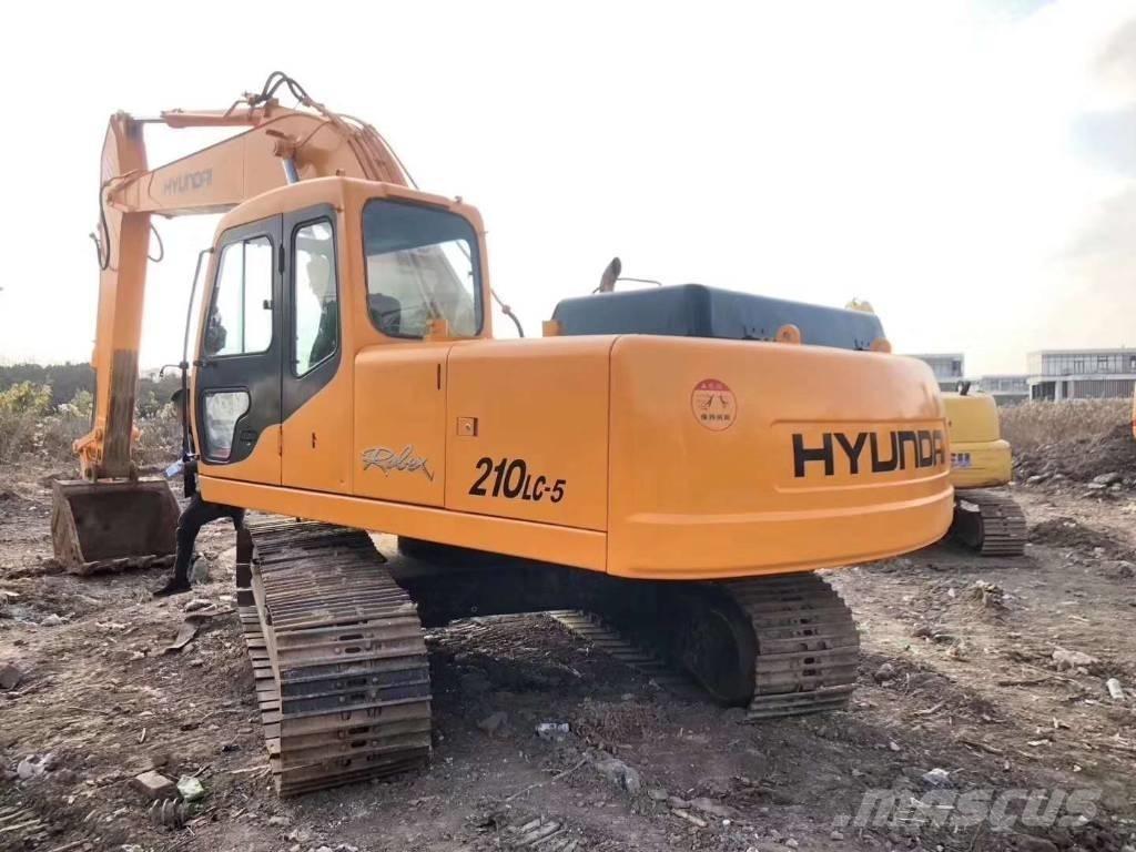Hyundai 210-5 Roomikekskavaatorid
