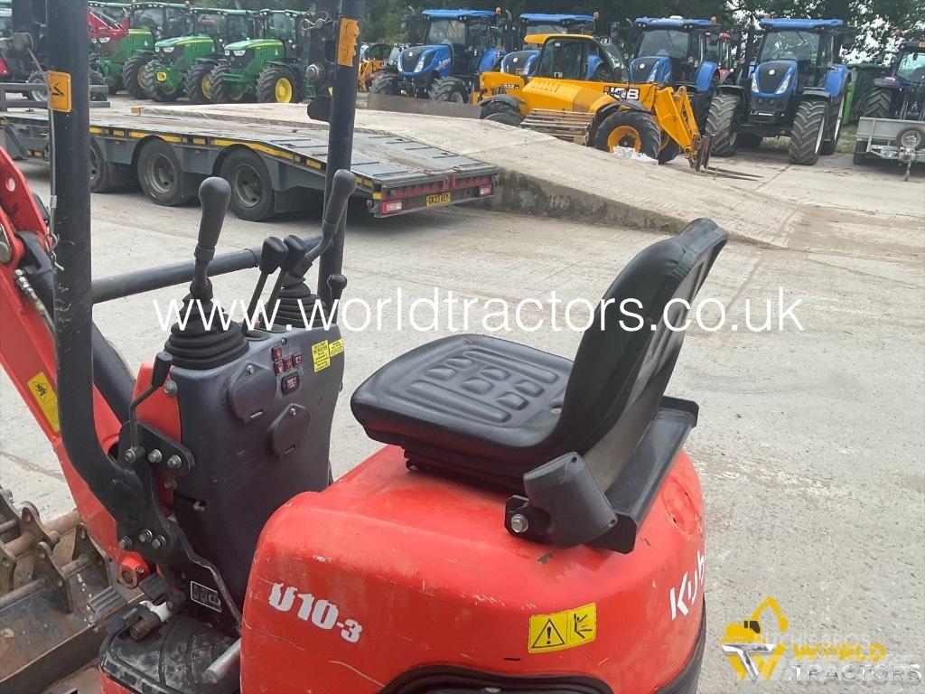 Kubota U 10-3 Miniekskavaatorid < 7 t