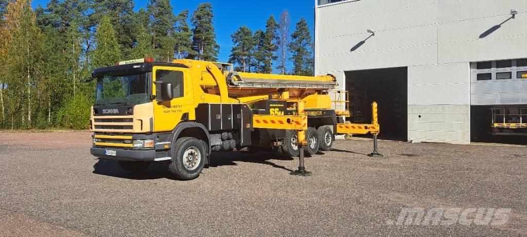 Scania P124 GB Auto korvtõstukid