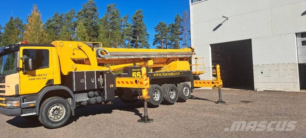 Scania P124 GB Auto korvtõstukid