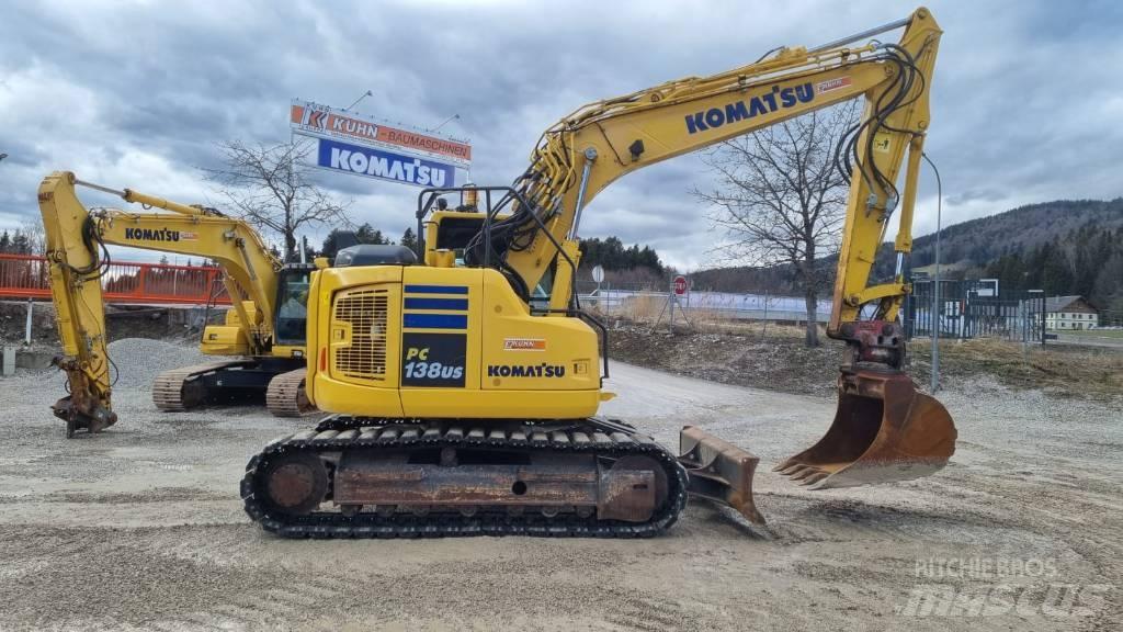 Komatsu PC 138 US-11 Roomikekskavaatorid