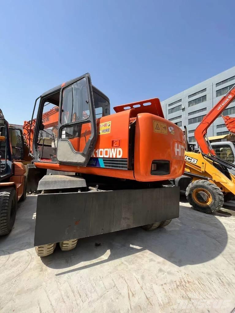Hitachi EX 100 W D Ratasekskavaatorid
