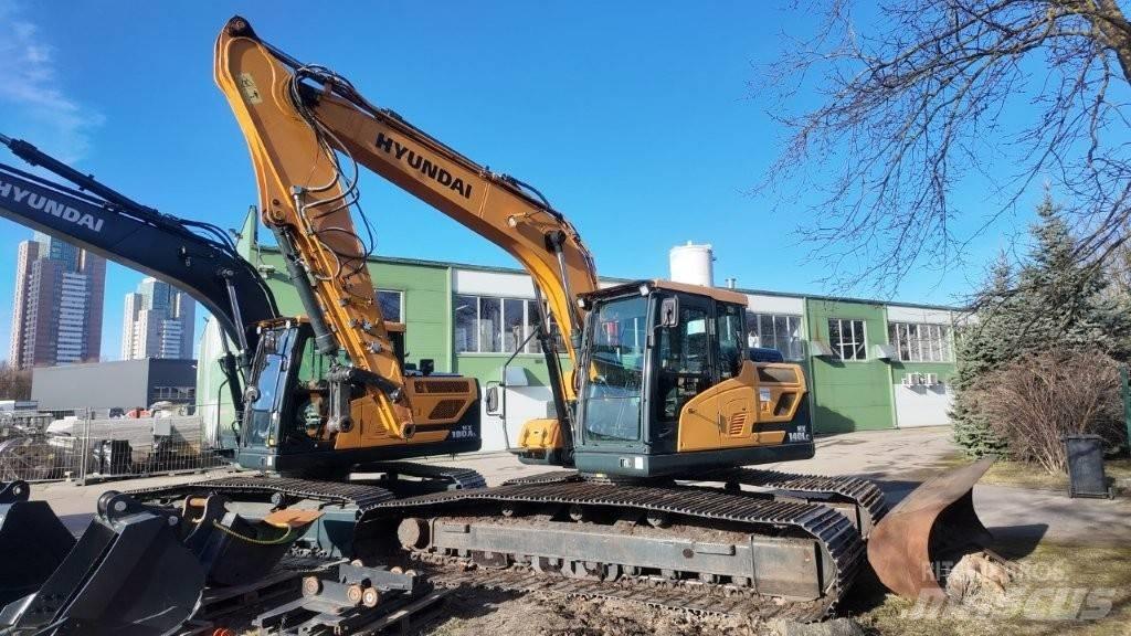 Hyundai HX140LC Roomikekskavaatorid