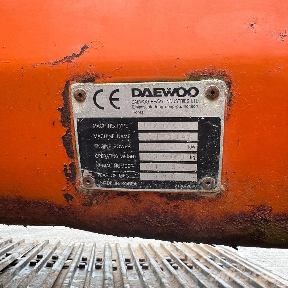 Daewoo 130LC Roomikekskavaatorid