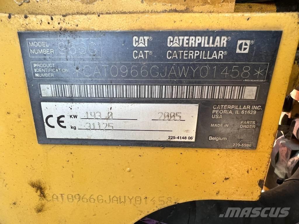 CAT 966 G II Rataslaadurid