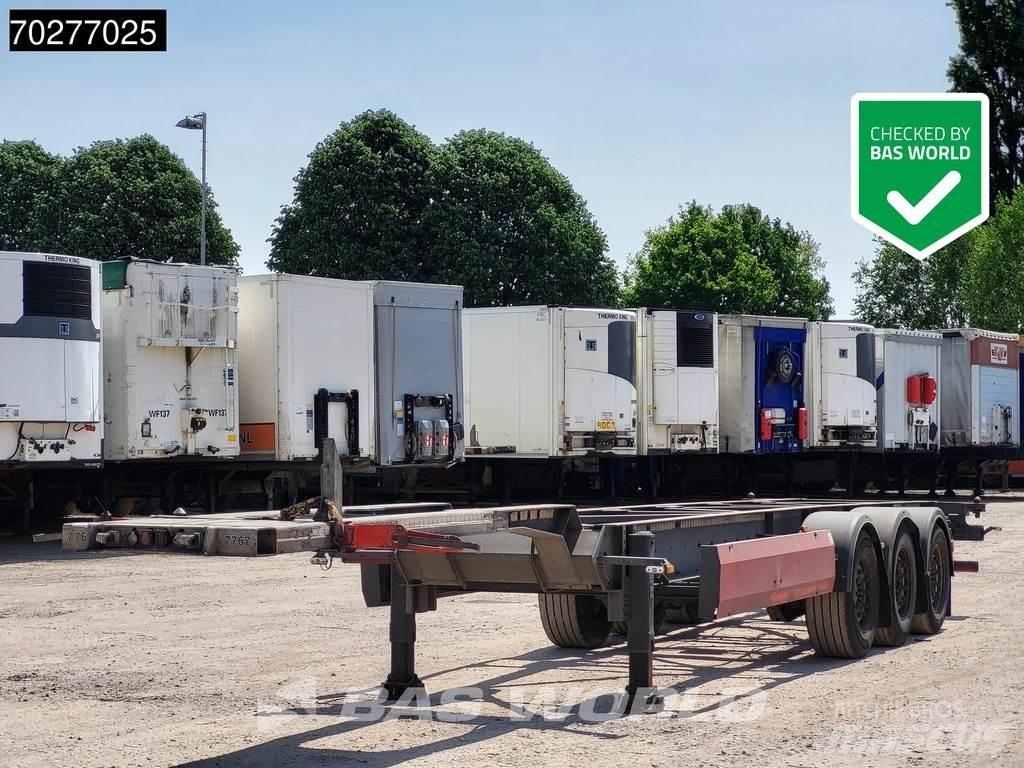 Van Hool 3 axles Konteinerveo poolhaagised