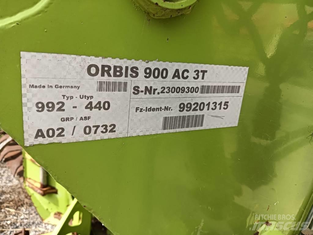 CLAAS Orbis 900 AC Kombainide heedrid