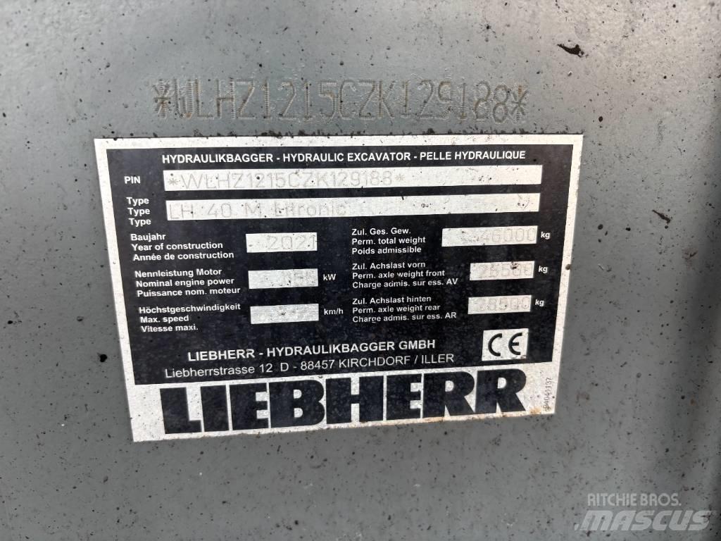 Liebherr LH 40 Port Materjalikäitlusmasinad