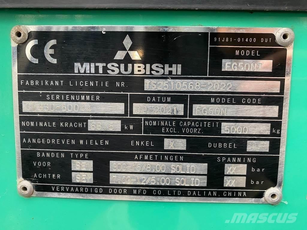 Mitsubishi FG50NT Gaasitõstukid