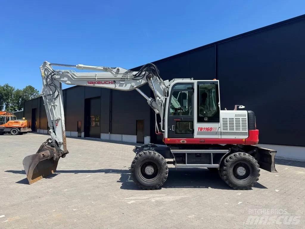 Takeuchi TB1160W Ratasekskavaatorid