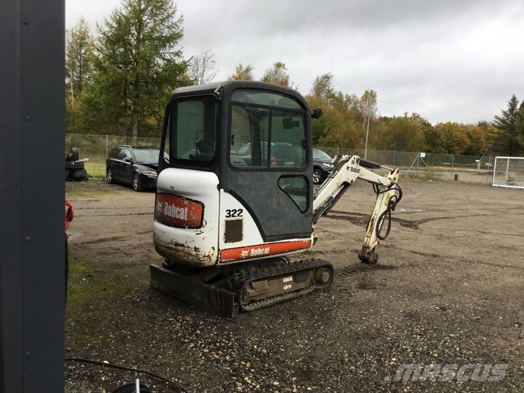 Bobcat 322 G Miniekskavaatorid < 7 t