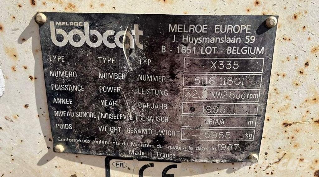 Bobcat X335 Miniekskavaatorid < 7 t