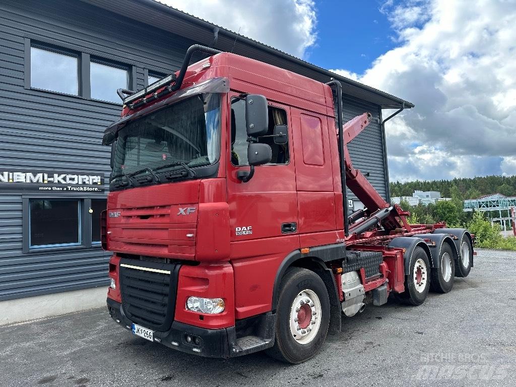 DAF XF105.410 8x2 Konksliftveokid