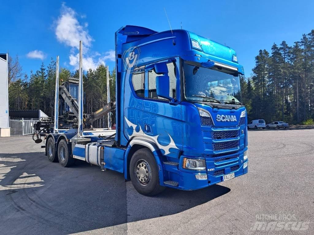 Scania R580B6X4NB Metsaveokid
