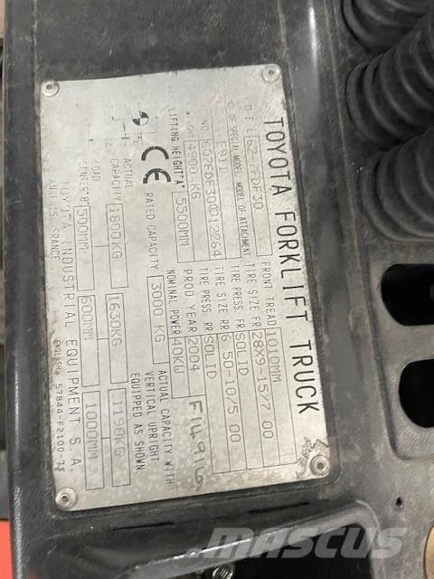 Toyota 62-7FDF30 Diiseltõstukid