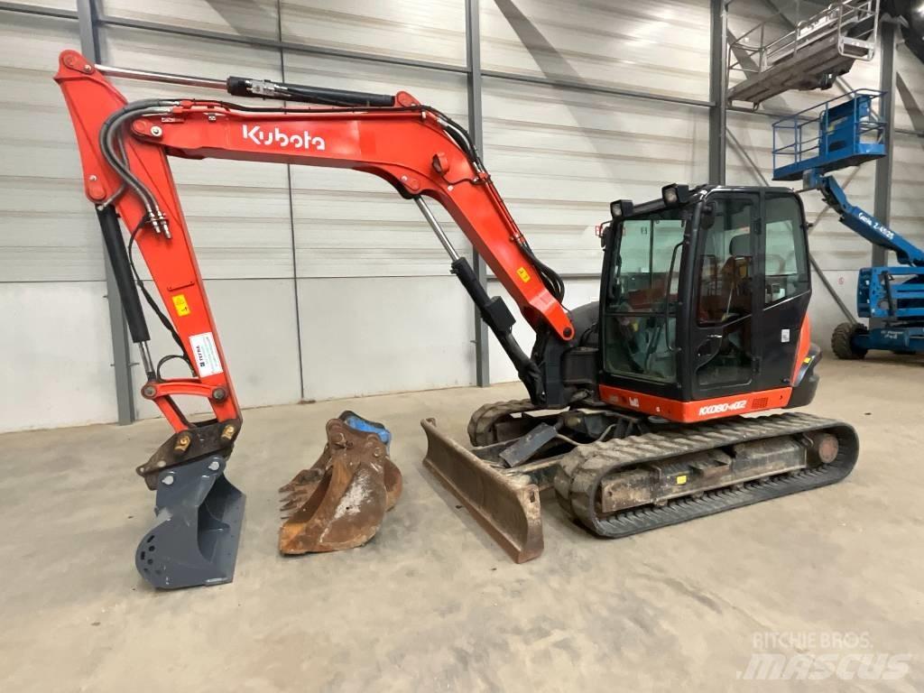 Kubota KX 080-4 A 2 Väikeekskavaatorid 7t-12t