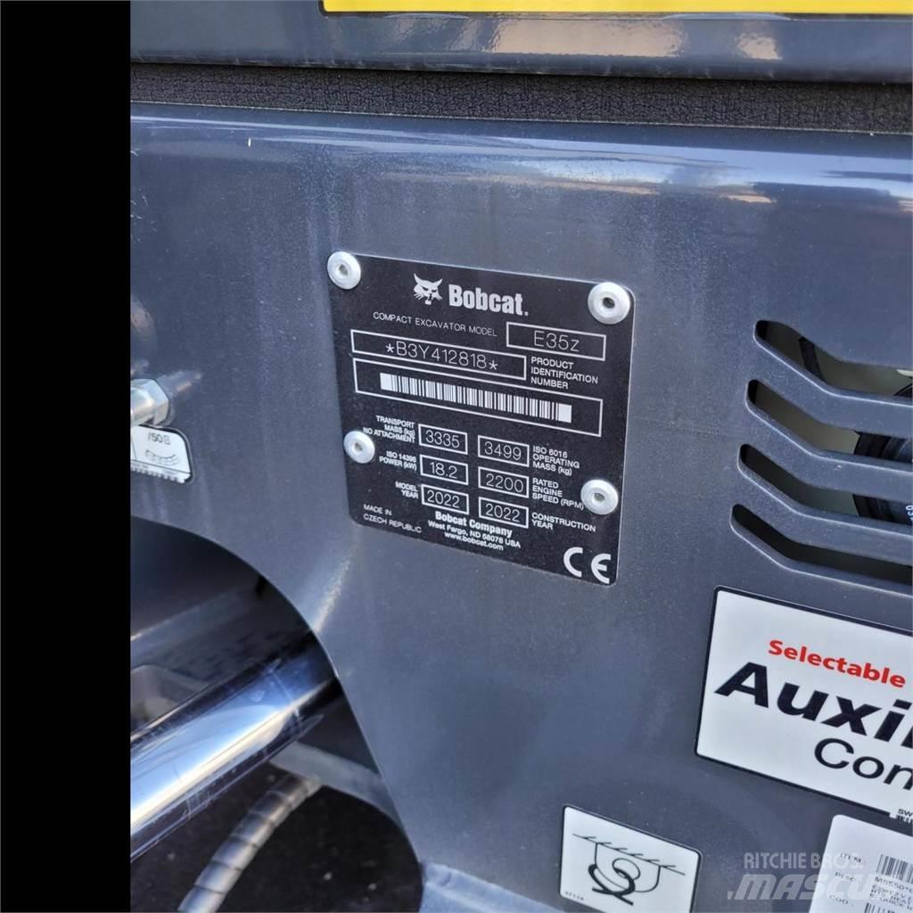 Bobcat E 35z Miniekskavaatorid < 7 t