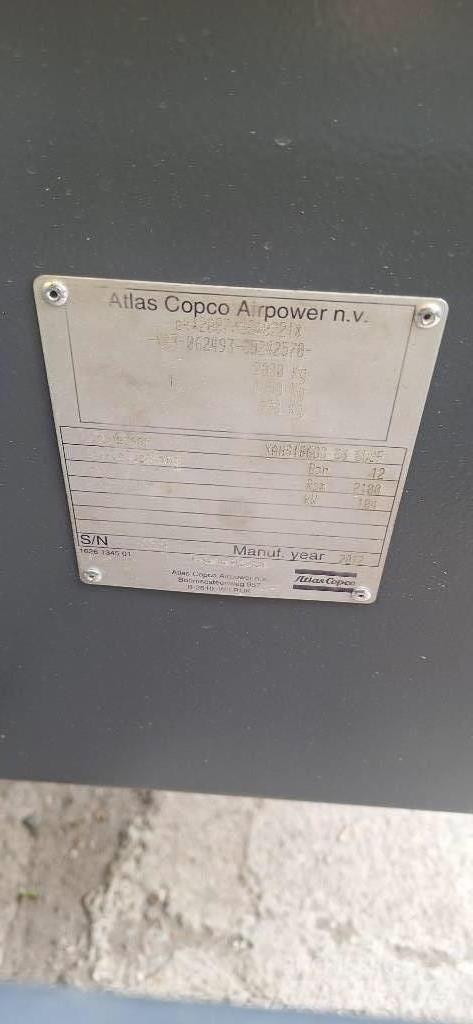 Atlas Copco XAHS186 Kompressorid