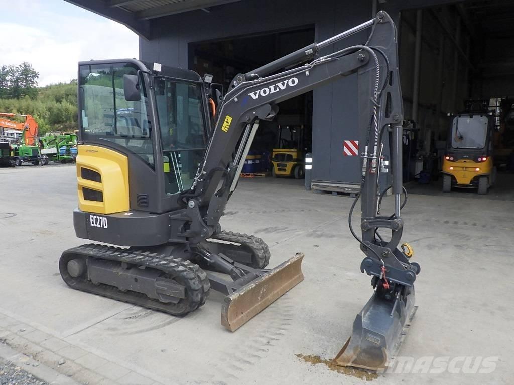 Volvo EC 27 D Miniekskavaatorid < 7 t