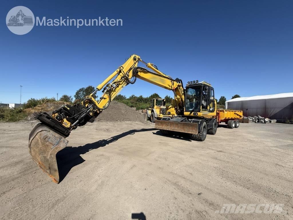 Komatsu PW 158 Ratasekskavaatorid