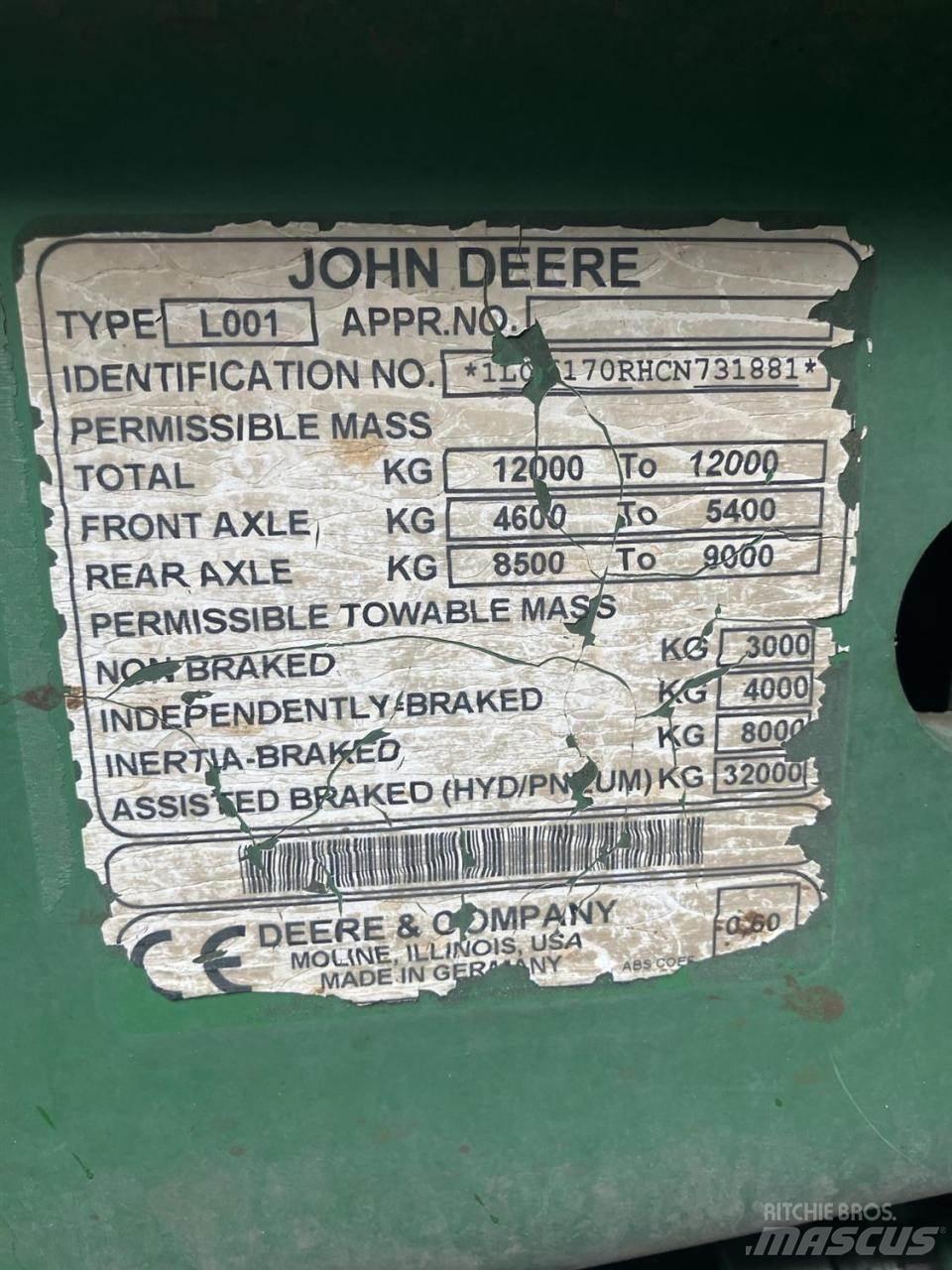 John Deere 6170R Traktorid