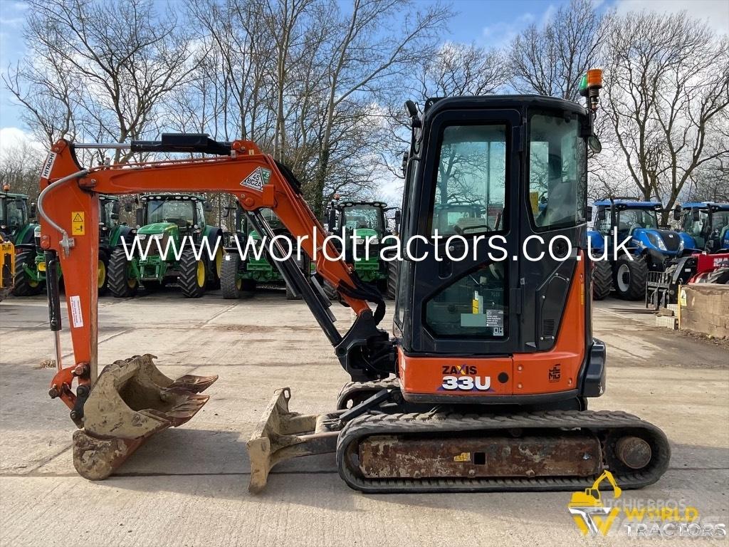 Hitachi ZX 33 U Miniekskavaatorid < 7 t