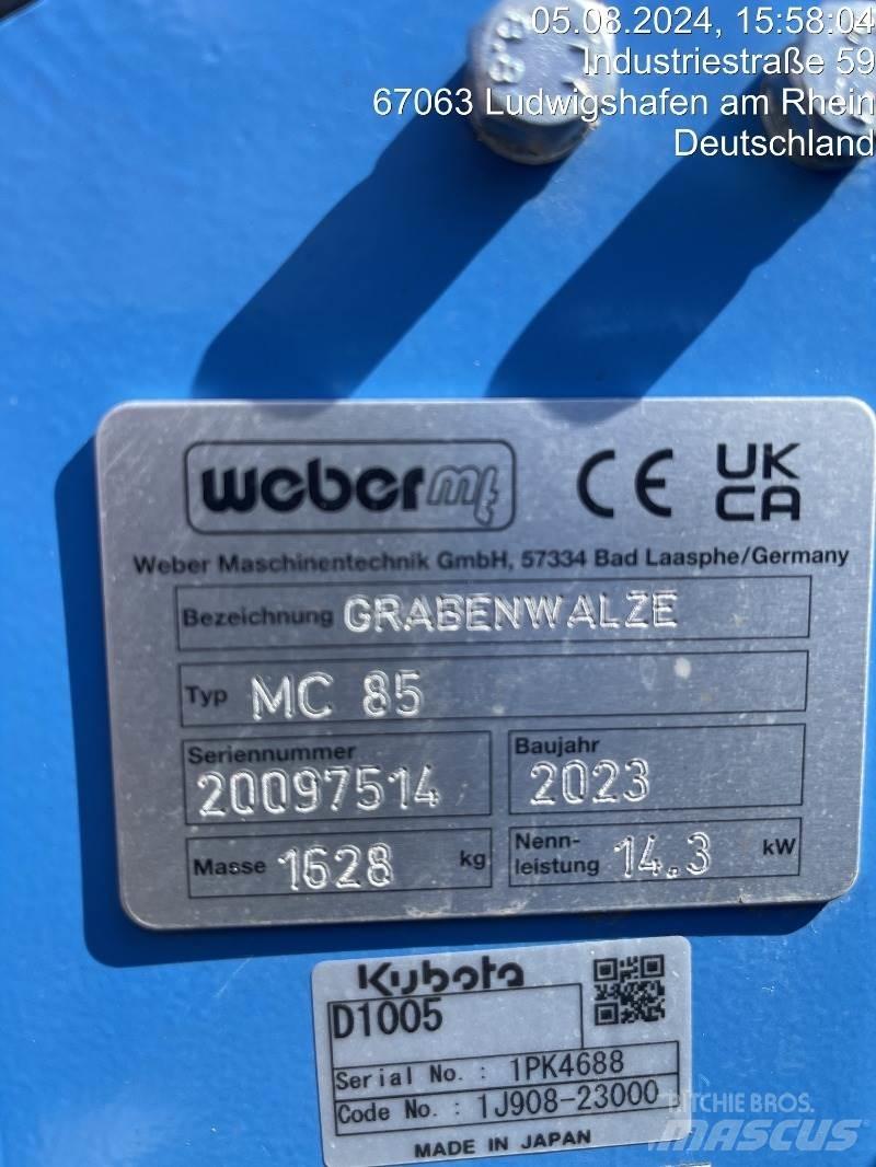 Weber MC85 Pinnaserullid