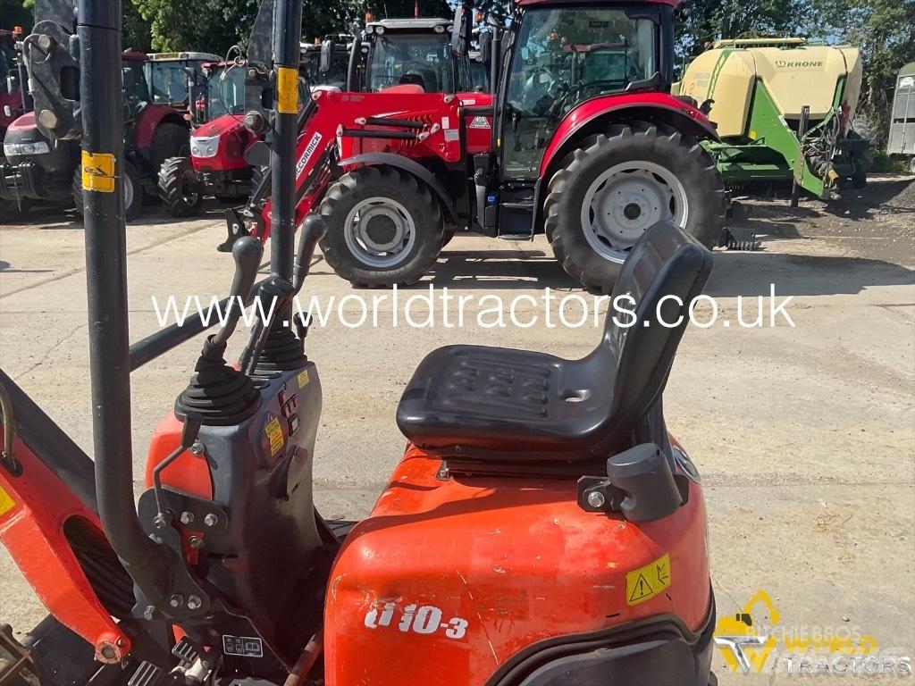 Kubota U 10-3 Miniekskavaatorid < 7 t