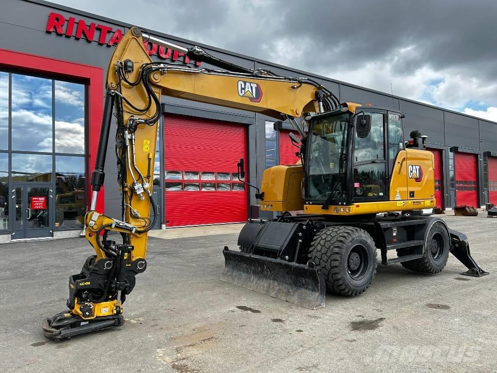 CAT M317F / Myyty, Sold Ratasekskavaatorid