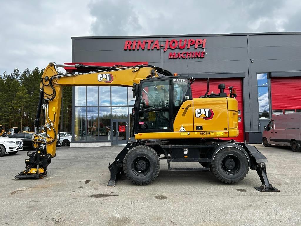 CAT M317F / Myyty, Sold Ratasekskavaatorid