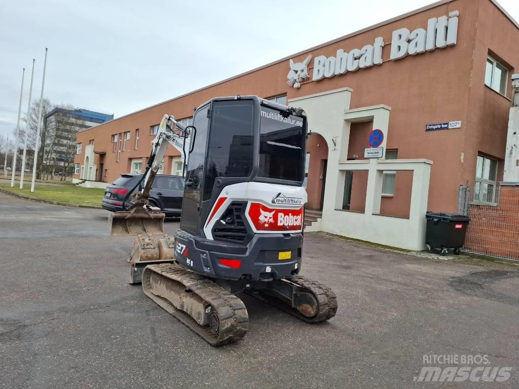 Bobcat E 27 Z Roomikekskavaatorid