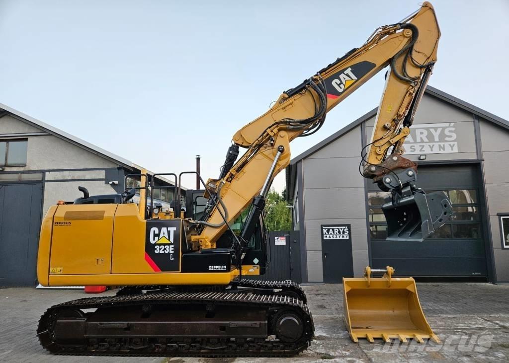 CAT 323 EL Roomikekskavaatorid