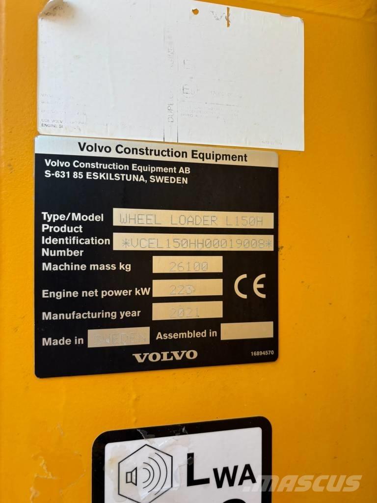 Volvo L150H Rataslaadurid