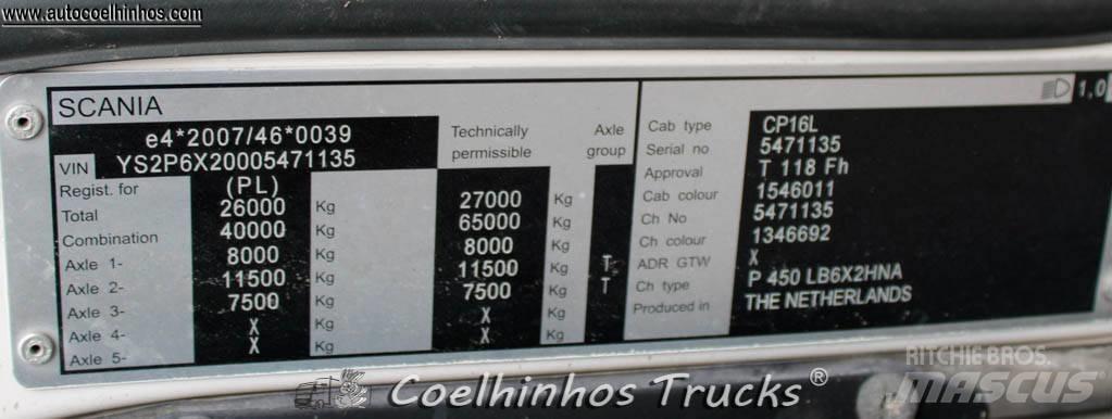 Scania P 450 Konteinerveokid
