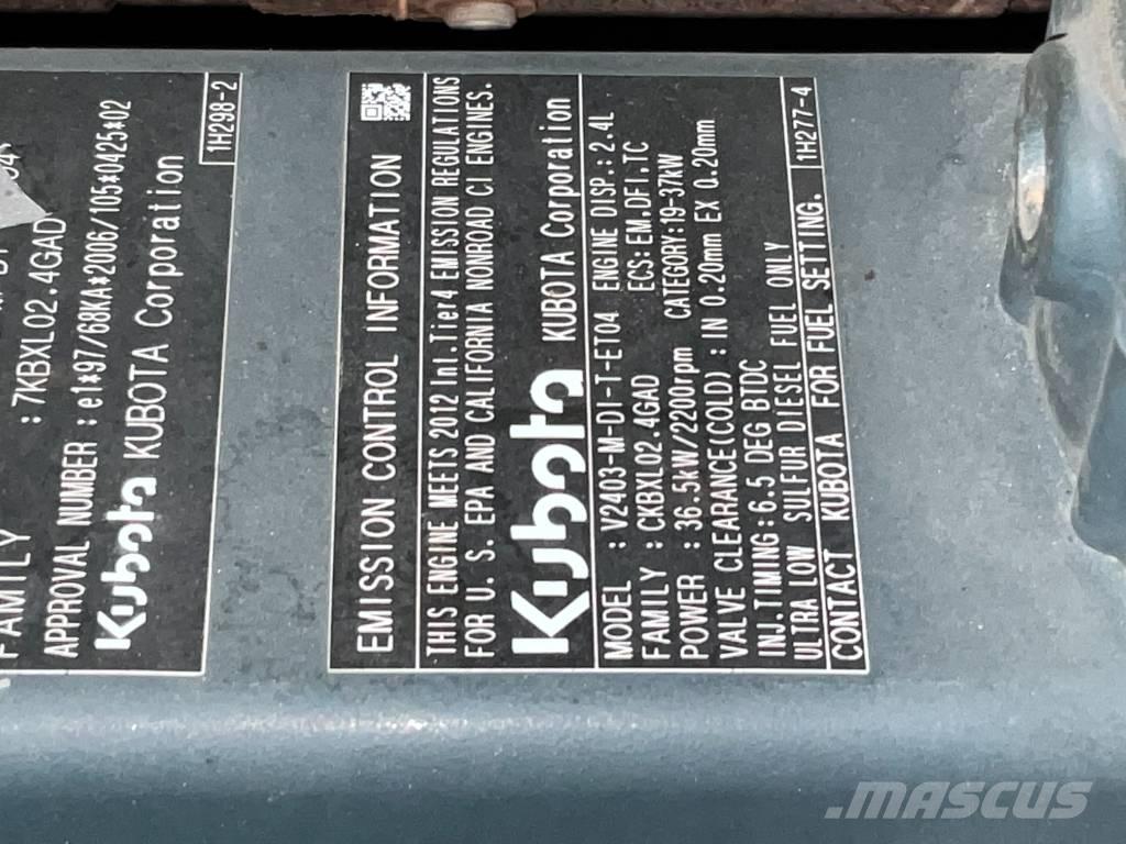 Bobcat E 50 EM Miniekskavaatorid < 7 t