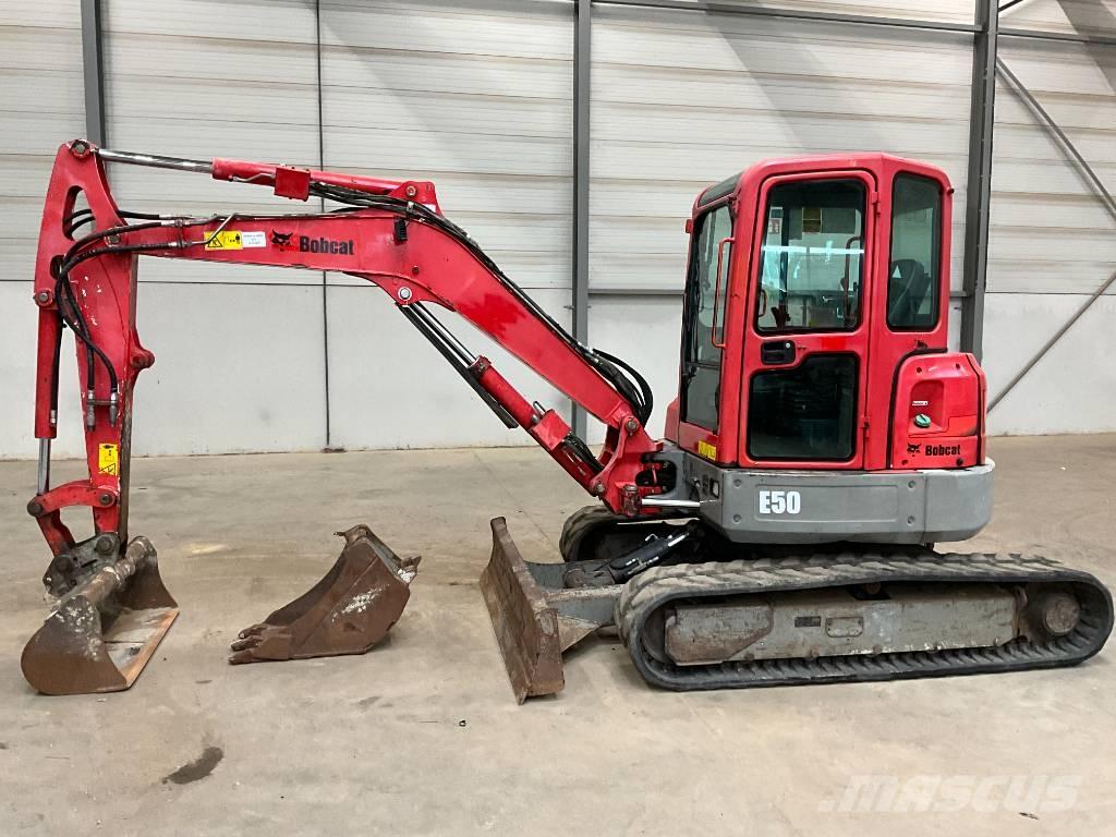 Bobcat E 50 EM Miniekskavaatorid < 7 t