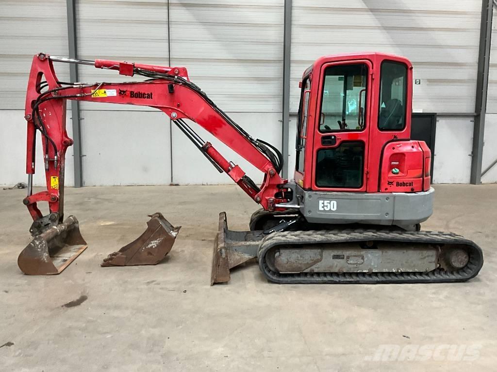 Bobcat E 50 EM Miniekskavaatorid < 7 t