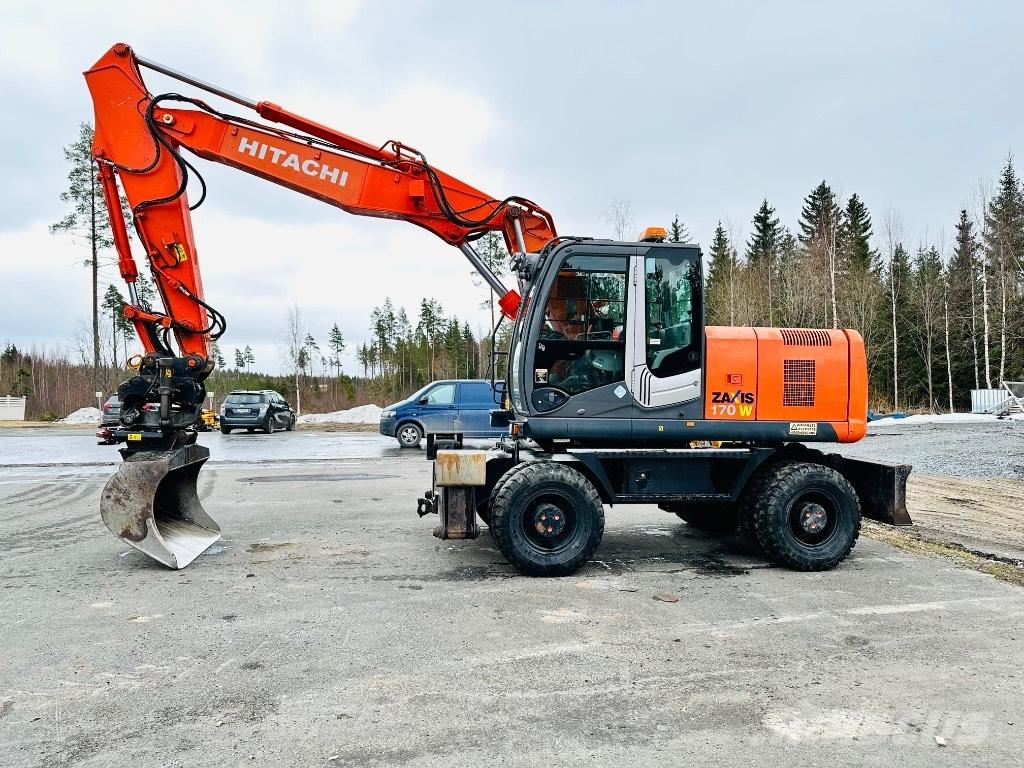 Hitachi Zaxis 170 W Ratasekskavaatorid