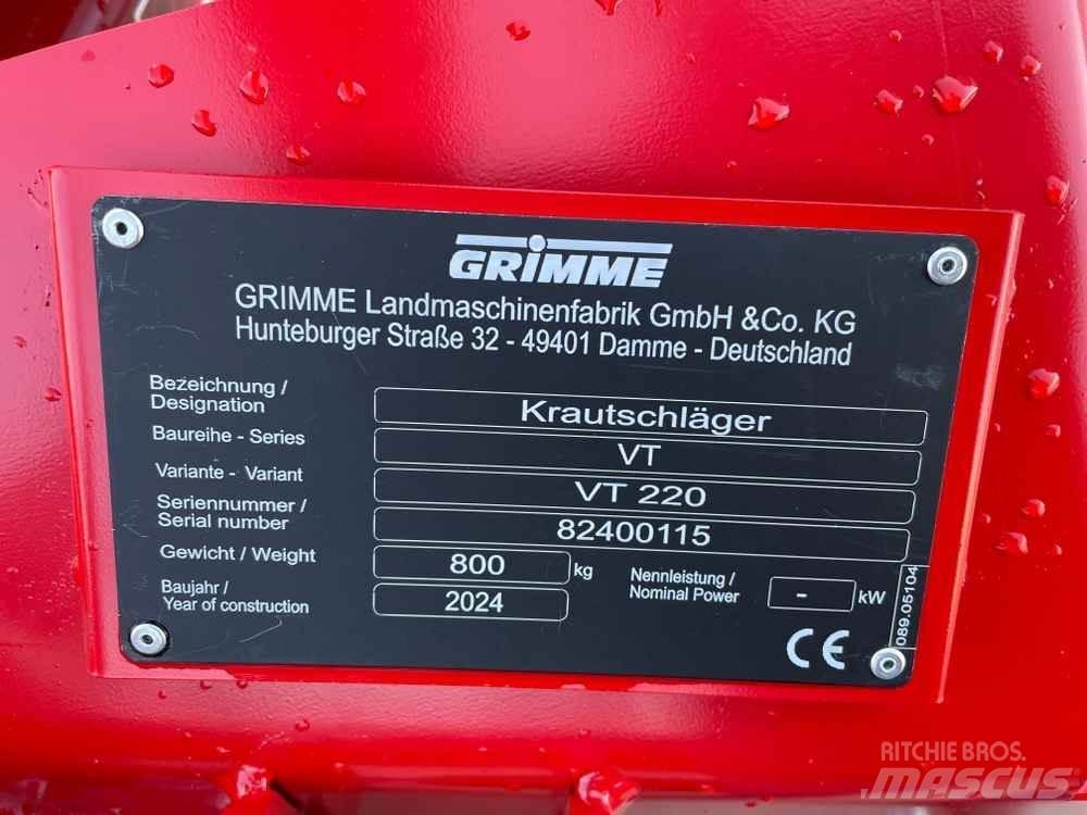 Grimme VT 220F Muud põllumajandusmasinad