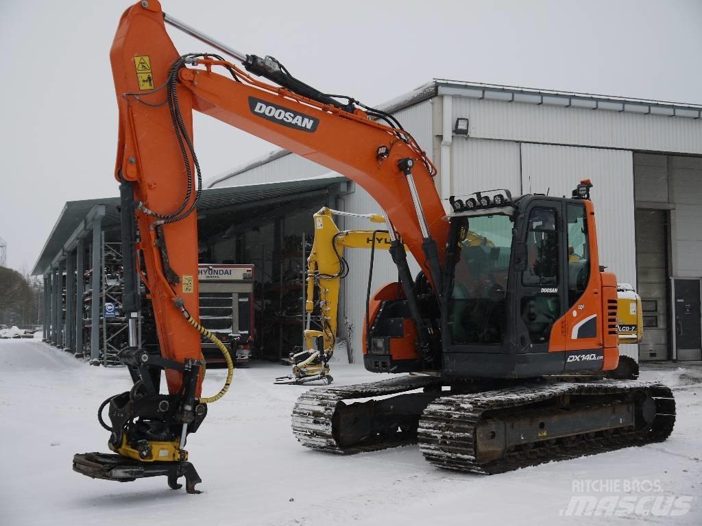 Doosan DX 140 LCR-5 Roomikekskavaatorid