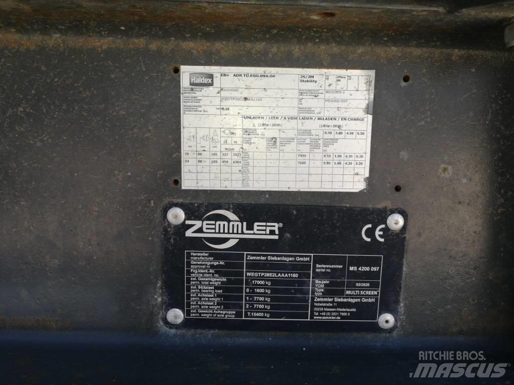 Zemmler MS 4200-097 Iseliikuvad sõelad