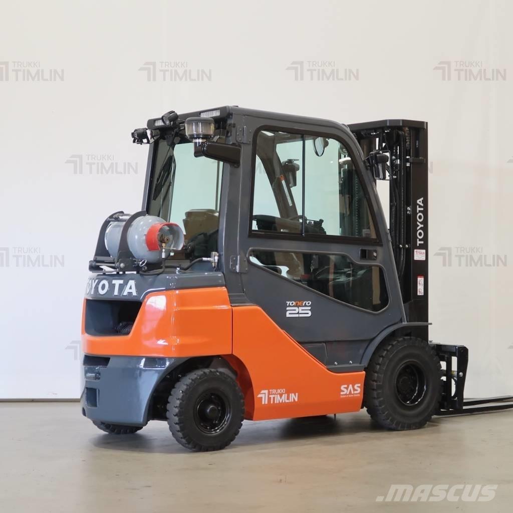 Toyota 02-8FGF25 Gaasitõstukid