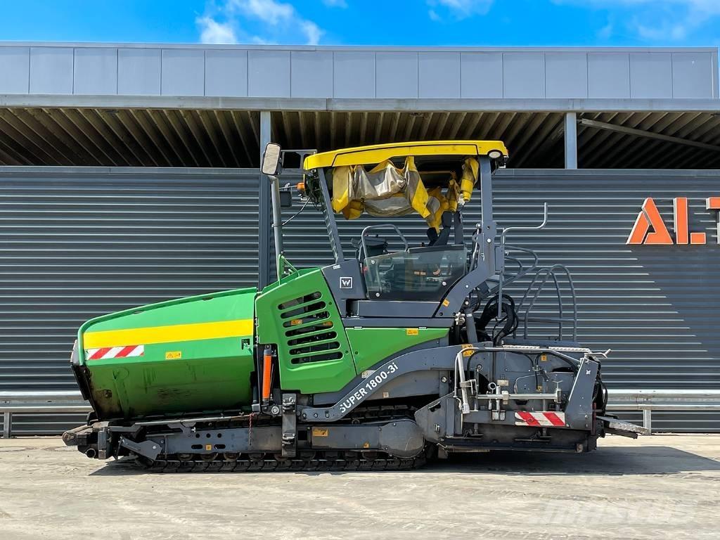 Vögele SUPER 1800-3I Asfaldilaoturid