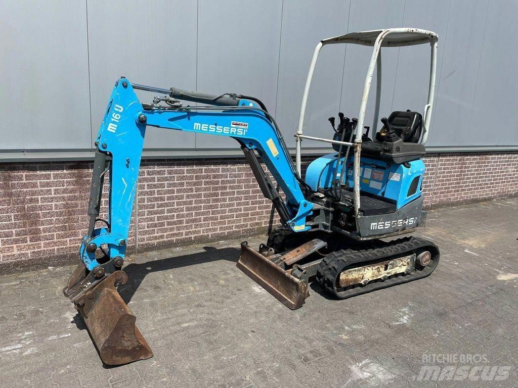 Messersi M-16U Miniekskavaatorid < 7 t