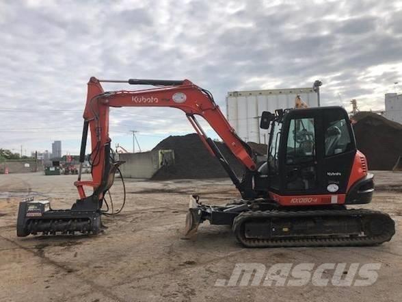 Kubota KX 080-4S2 Roomikekskavaatorid