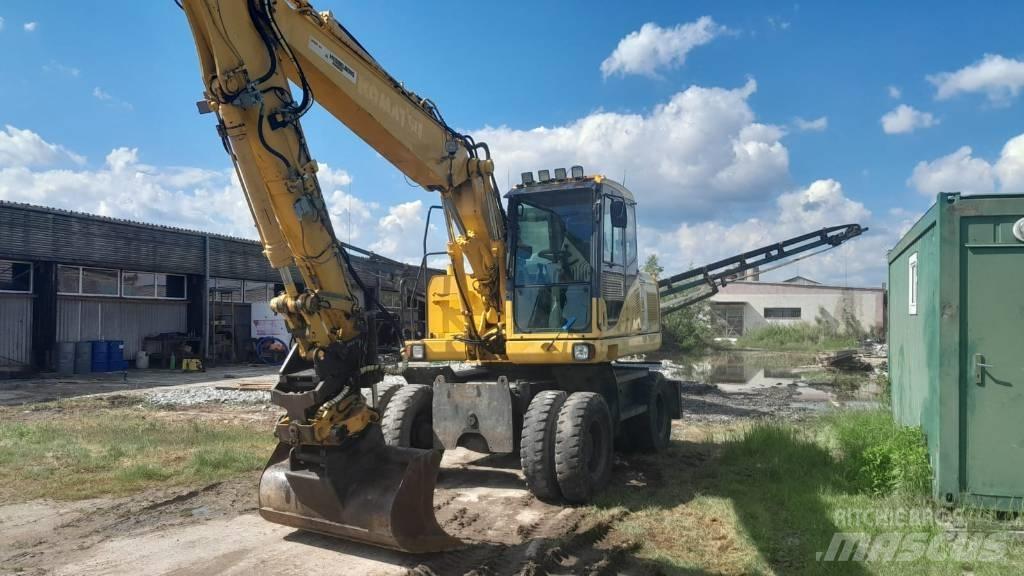 Komatsu PW 140-7 Ratasekskavaatorid