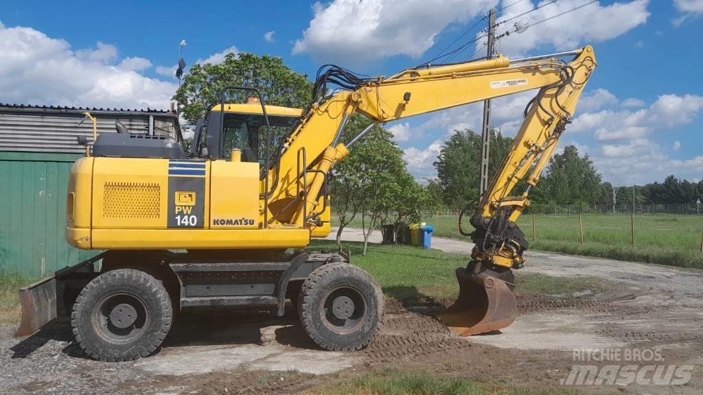 Komatsu PW 140-7 Ratasekskavaatorid