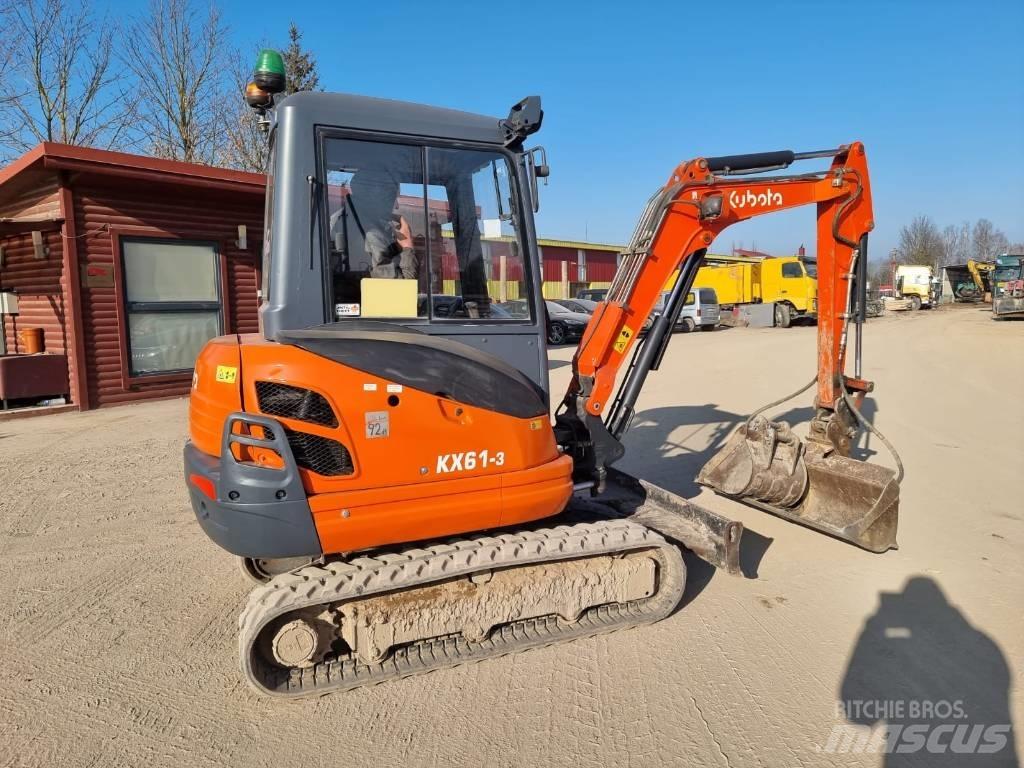 Kubota KX 61-3 Miniekskavaatorid < 7 t