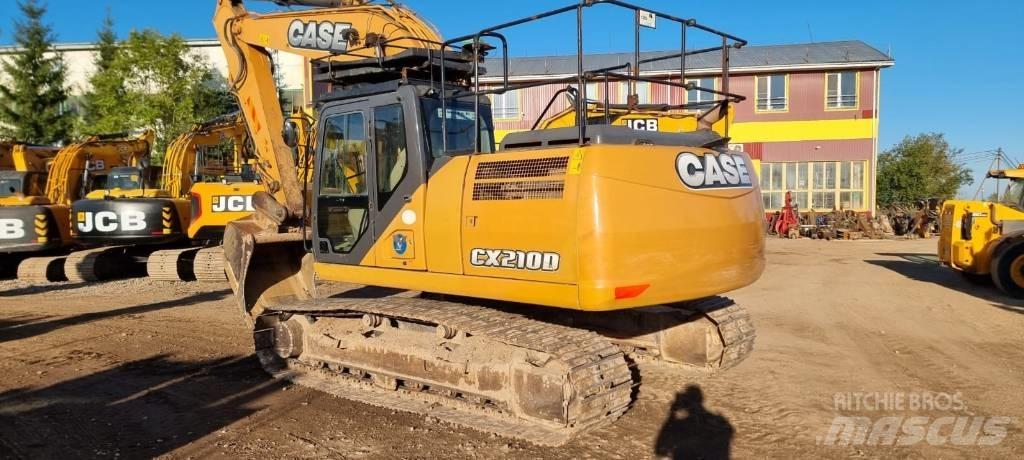 CASE CX 210 D Roomikekskavaatorid