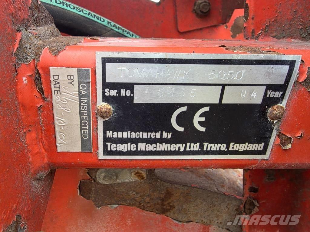 TEAGLE TOMAHAWK 5050 Rullipurustid, noad ja lahtirullijad